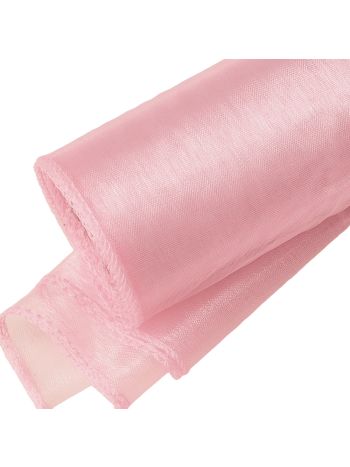 Organza 12cm x 8.2m - Púder rózsaszín