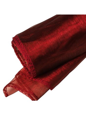 Organza 12cm x 8.2m - Bordó