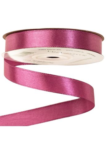 Szatén szalag 12mm x 22.86m - Padlizsánlila