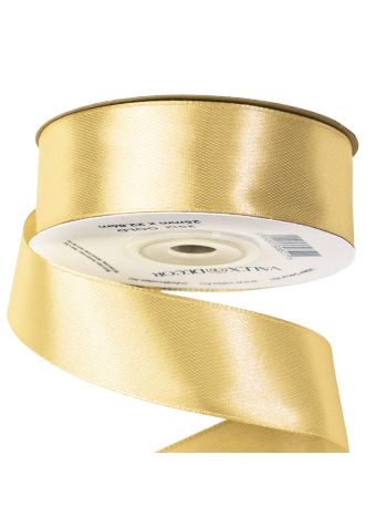 Szatén szalag 25mm x 22.86m - Arany