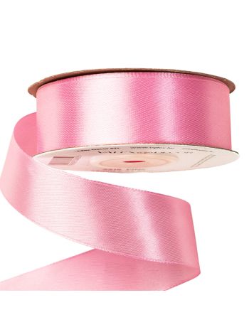 Szatén szalag 25mm x 22.86m - Rózsaszín