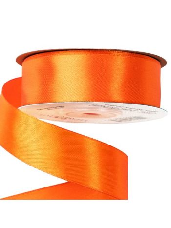 Szatén szalag 25mm x 22.86m - Sötét narancssárga
