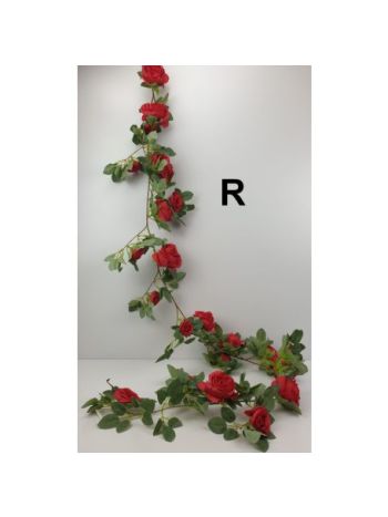 180 cm-es rózsás girland