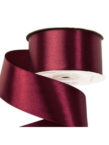 Szatén szalag 38mm x 22.86m - Wine red