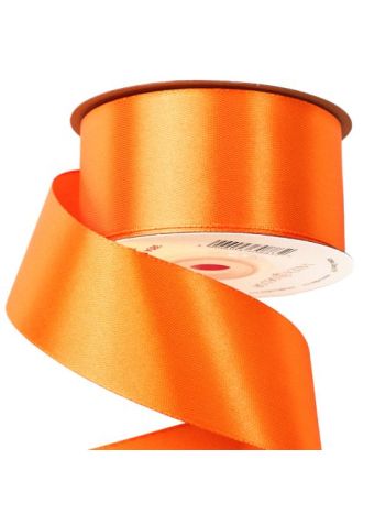 Szatén szalag 38mm x 22.86m - Sötét narancssárga