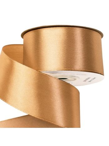 Szatén szalag 38mm x 22.86m -  Barna