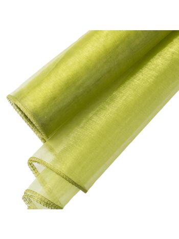Organza 40cm x 8.2m - Teazöld 40cm x 8-2m (9yard) 4077
