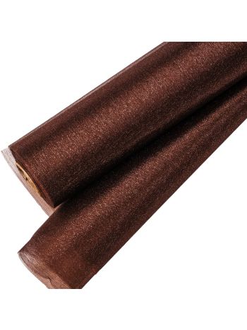 Snow organza 47cm x 10m - Sötétbarna