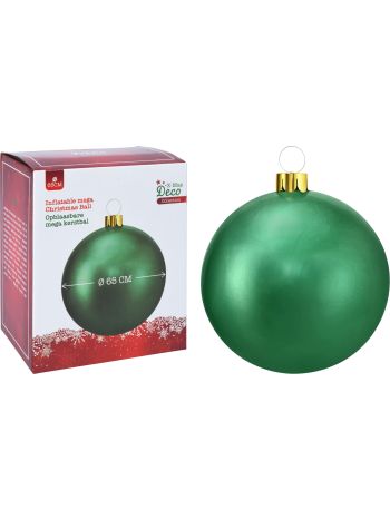 Karácsonyi gömb zöld 65 cm
