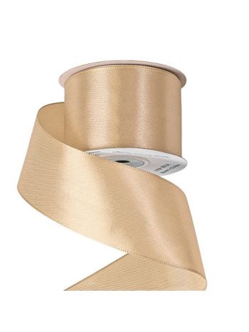 Szatén szalag 50mm x 22.86m - Bézs
