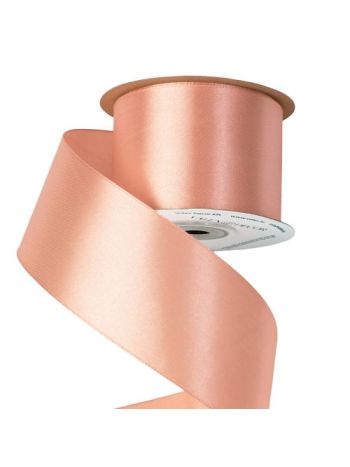 Szatén szalag 50mm x 22.86m - Púder Bézs