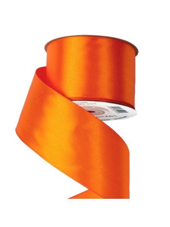 Szatén szalag 50mm x 22.86m - Sötét narancssárga