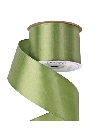 Szatén szalag 50mm x 22.86m - Mohazöld