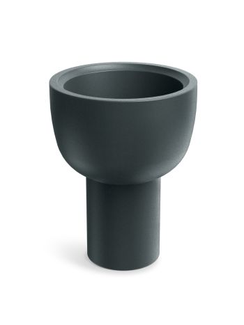 MOLTA VIRÁGCSERÉP ETHICK 40V MOLTA ROUND - GRAFIT 400x400x500