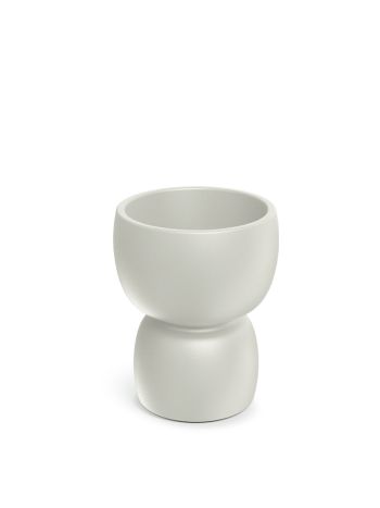 DUALA VIRÁGCSERÉP ETHICK 40 DUALA  ROUND - HOMOK 400x400x480