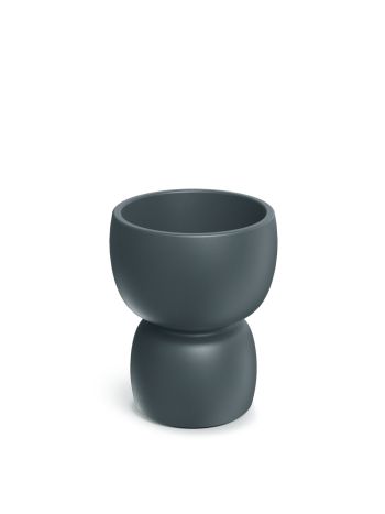 DUALA VIRÁGCSERÉP ETHICK 40 DUALA  ROUND - BETONSZÜRKE 400x400x480
