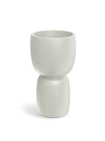 DUALA VIRÁGCSERÉP ETHICK 40 DUALA SLIM ROUND - HOMOK 400x400x700