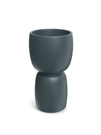 DUALA VIRÁGCSERÉP ETHICK 40 DUALA SLIM ROUND - BETONSZÜRKE 400x400x700