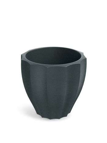 RONA VIRÁGCSERÉP ETHICK 60 RONA ROUND -  GRAFIT 600x600x540