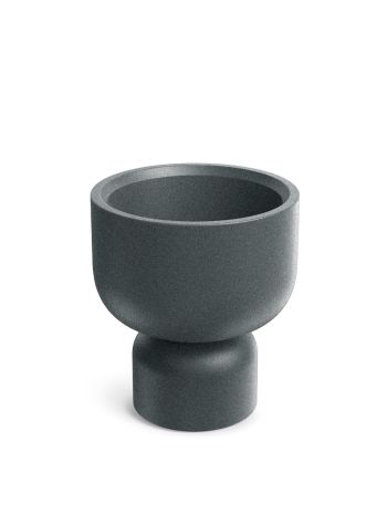 MOLTA VIRÁGCSERÉP ETHICK 40G MOLTA ROUND - VILÁGOS GRÁNITSZÜRKE 400x400x430