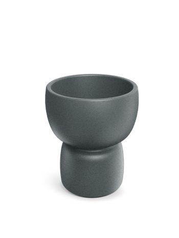 DUALA VIRÁGCSERÉP ETHICK 30 DUALA  ROUND - VILÁGOS GRÁNITSZÜRKE 300x300x410