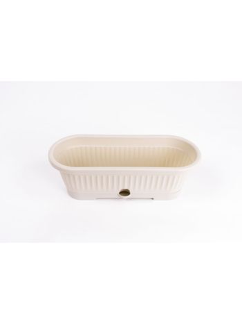 Verbéna 300 virágláda alátéttel - fehér