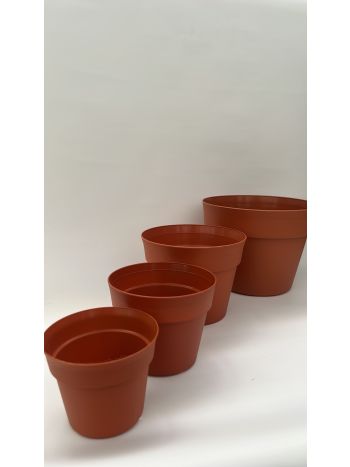 Műanyag virágcserép 13cm VCS13