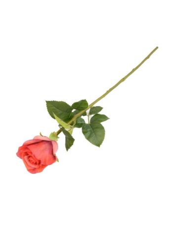 Selyemvirág rózsa 65cm piros