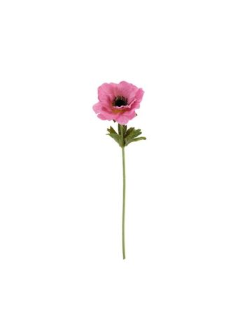 Selyemvirág Anemone 38x10x10 cm pink