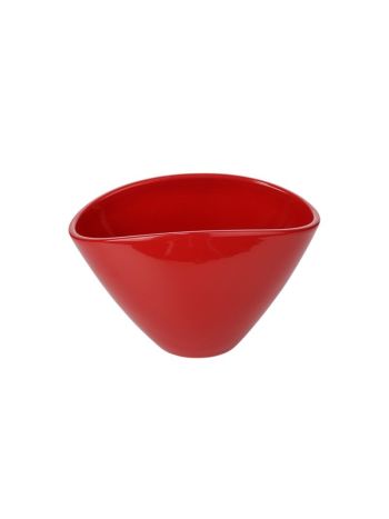 Ovum kerámia kaspó piros 26cm