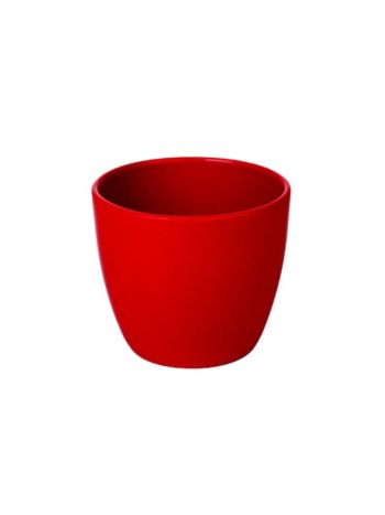 Base kerámia kaspó piros 7cm