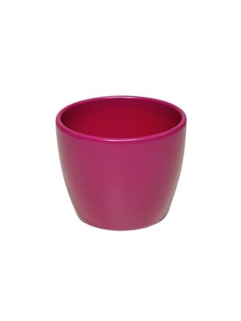 Base ceramic pot matte cyclamen 11cm