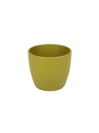 Base kerámia kaspó matt bambusz 13cm