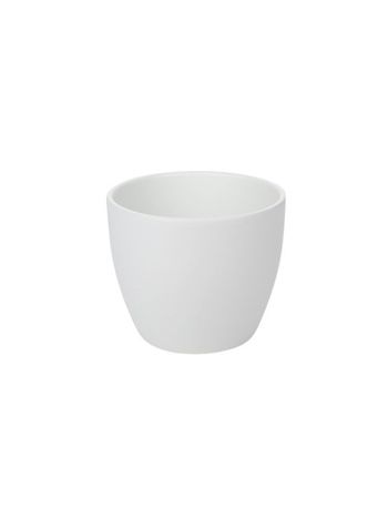 Base kerámia kaspó matt vanília 17 cm