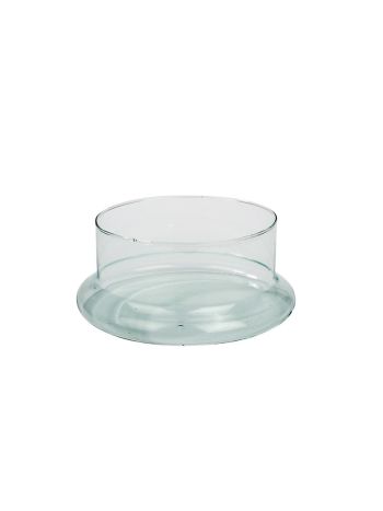 üveg tál 15x8-5cm