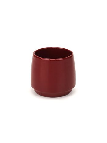 Porto kerámia kaspó bordó 9cm