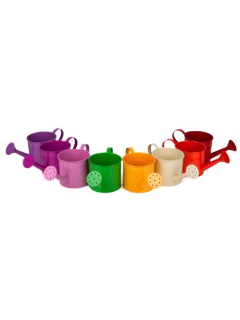fém locsolókanna mix 6-9x5-9cm vegyes