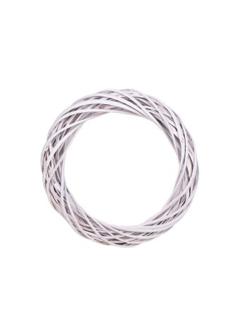 fonott koszorúalap fehér30x5-5cm