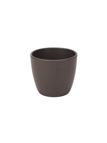 Base kerámia kaspó matt grafit 22cm