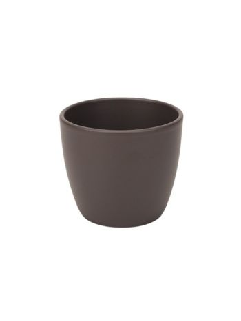 Base kerámia kaspó matt grafit 22cm