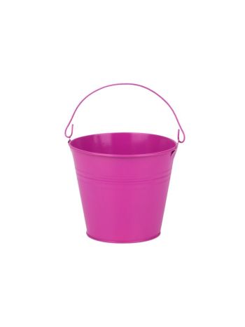 fém vödör pink 10,2x8,5cm