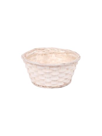 bambusz tál fehér 20x10cm 8db/ csomag  GF142/20-W