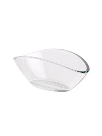 ovális üveg tál 25-5x12x6-5/9-5cm