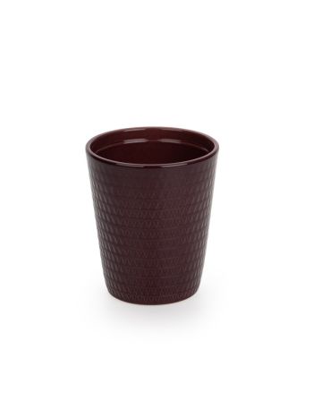 Abyss orchidea váza padlizsán 13-5x16cm