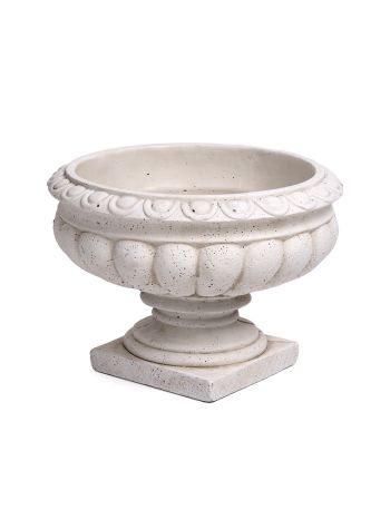 Hera rusztikus kő ültetőtál szürke 20-3x17cm