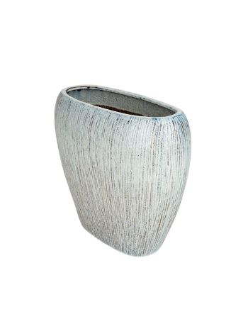 Poole kerámia váza kékesfehér 36-5x17x32cm