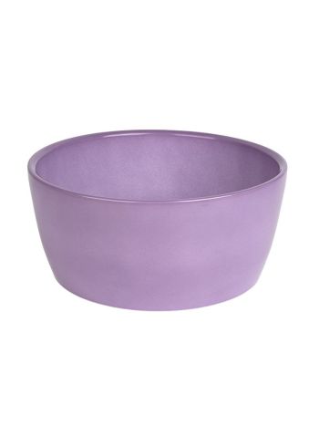 Trio kerámia tál  fényes levendula 28cm