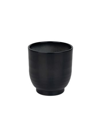 Intac orchidea váza lakkozott antracit 13-5cm