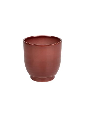 Intac váza na orchideu lakovaná merlot 13-5cm