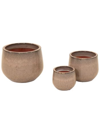 Caldera Dimpo szett barna 18x15-32x27cm S3